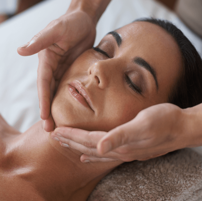 Guest Having Facial Treatment