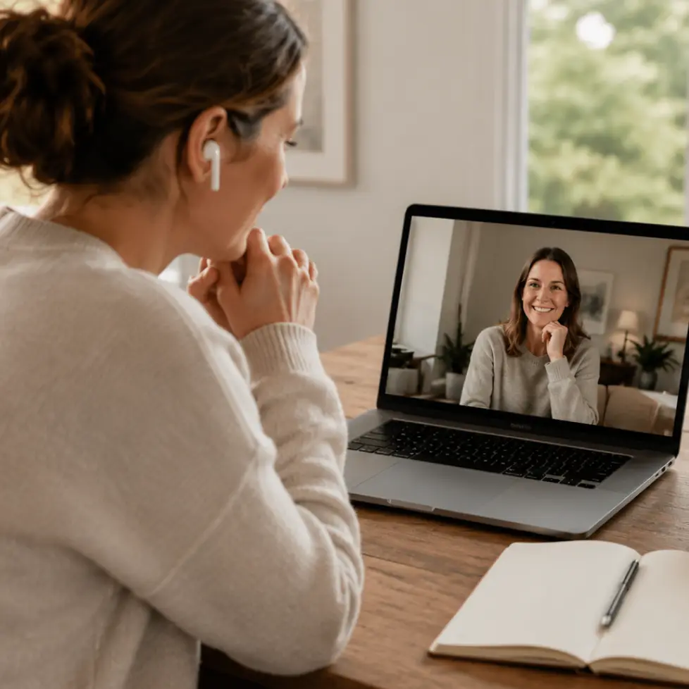 Women having a one-to-one wellness coaching session to help with health